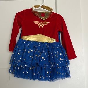 Excellent used 1x for 2hrs- 6-12mo Wonder Woman costume